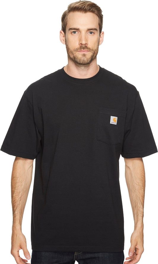 Carhartt Men's Loose Fit Heavyweight Short-Sleeve Pocket T-Shirt (Also Available in Big, Black, Large Tall