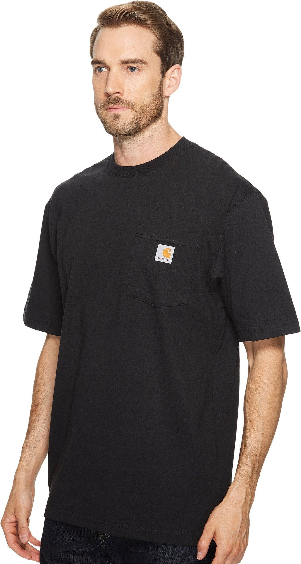 Carhartt Men's Loose Fit Heavyweight Short-Sleeve Pocket T-Shirt (Also Available in Big, Black, Large Tall